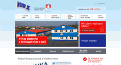 Desktop Screenshot of oknamontplast.cz